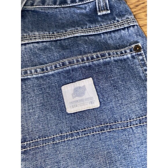 Vtg American Eagle Outfitters Carpenter Baggy Jeans Workwear Y2K Men's 28x30 - Picture 6 of 7